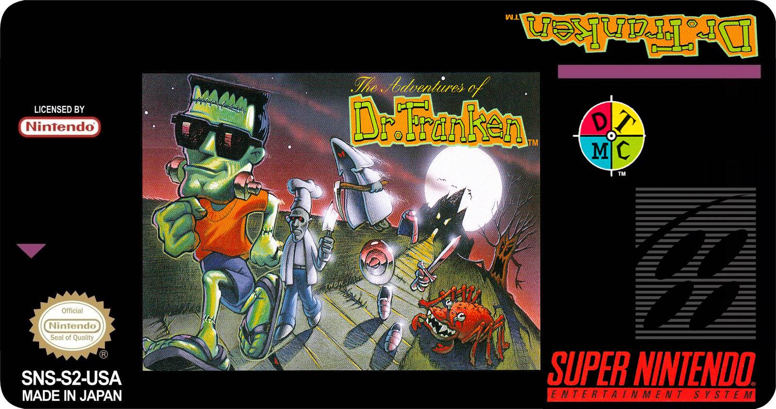 Adventures of Dr Frankenstein Cover Art - WOI Solutions