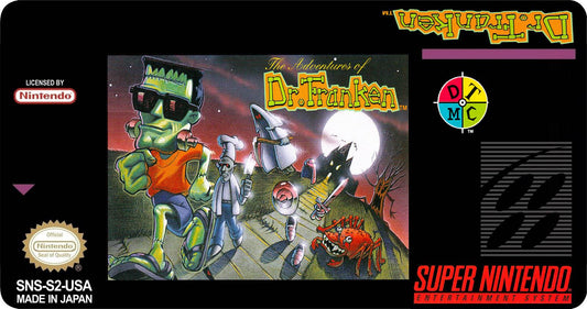 Adventures of Dr Frankenstein Cover Art - WOI Solutions