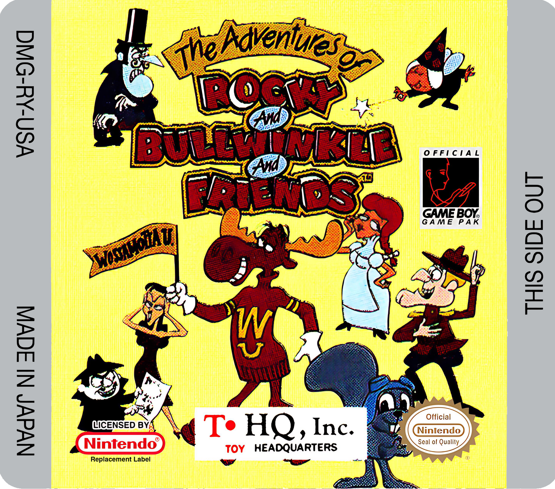 Adventures of Rocky and Bullwinkle and Friends, The Cover Art - WOI Solutions