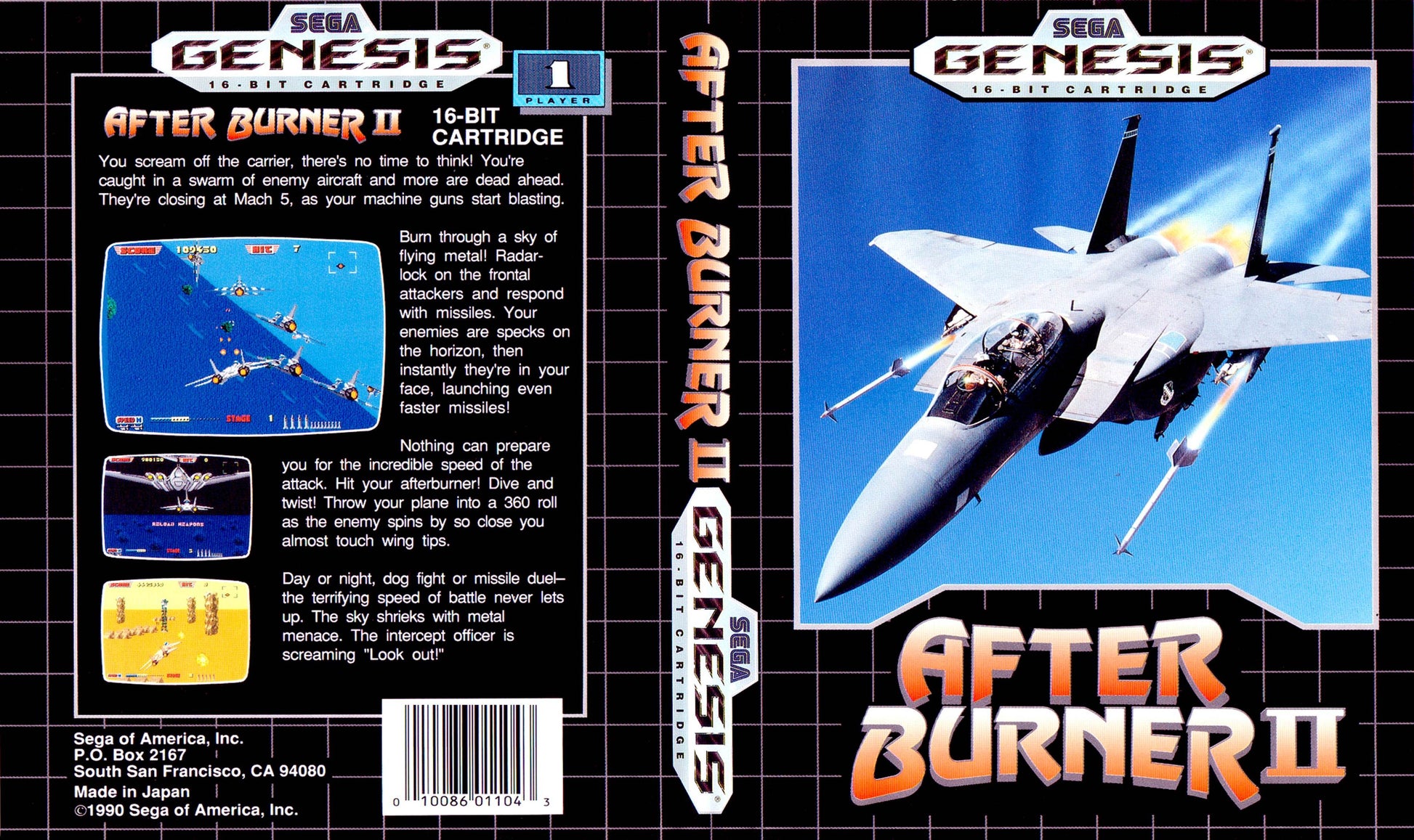 After Burner II Cover Art - WOI Solutions