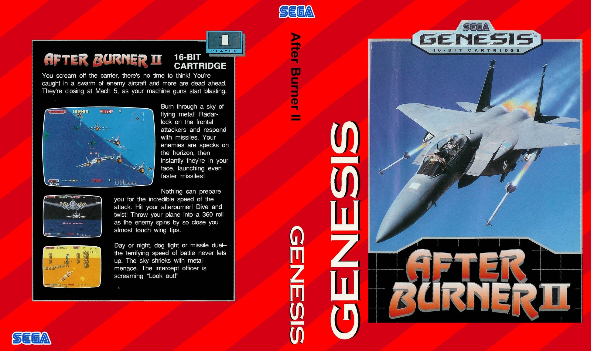 After Burner II Cover Art - WOI Solutions