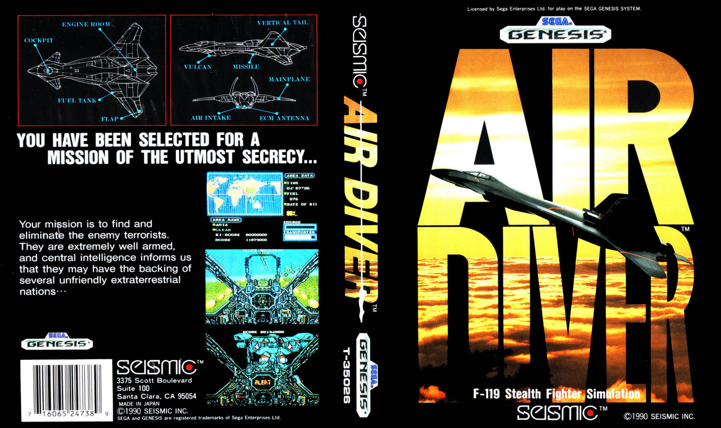 Air Diver Cover Art - WOI Solutions