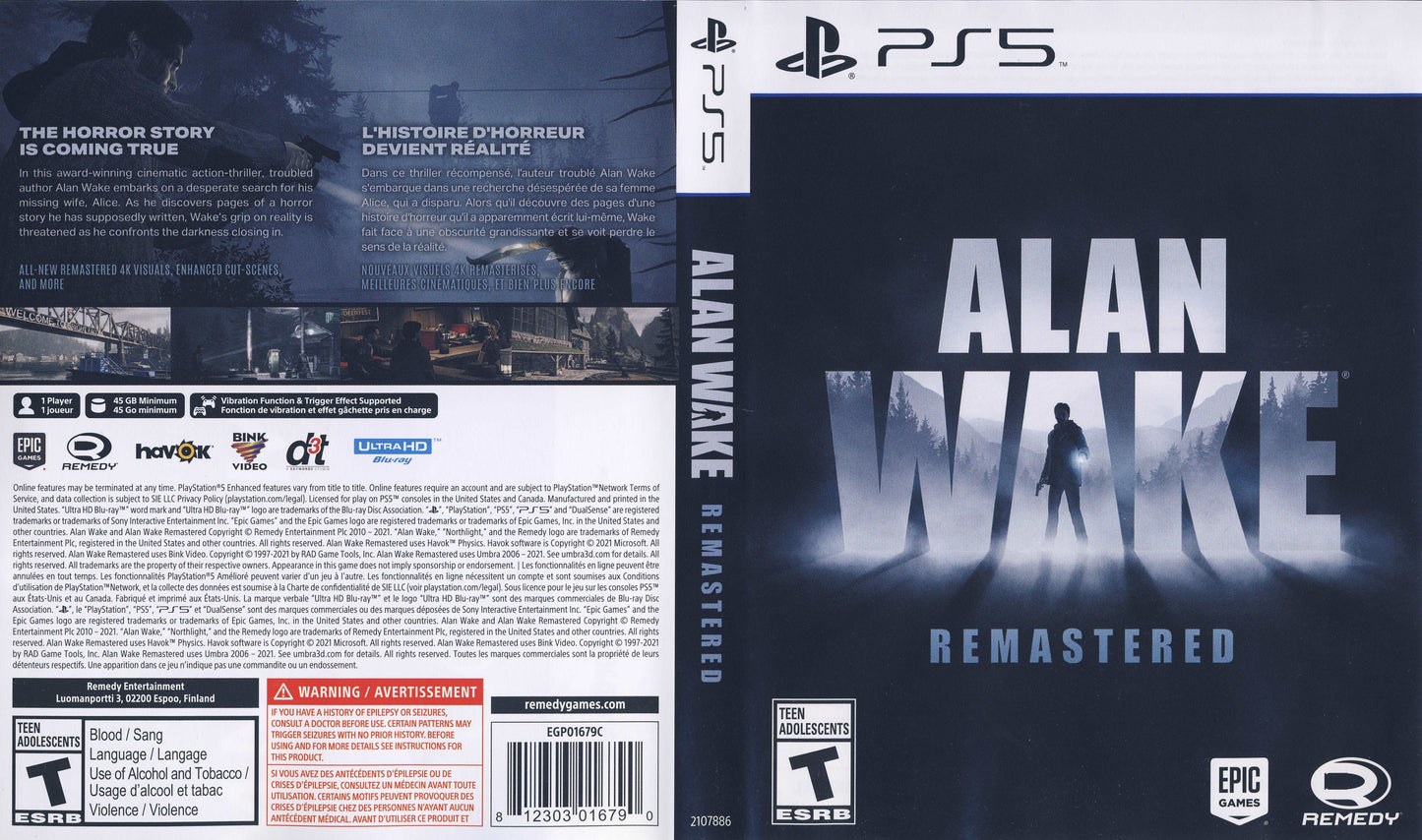 Alan Wake Remastered