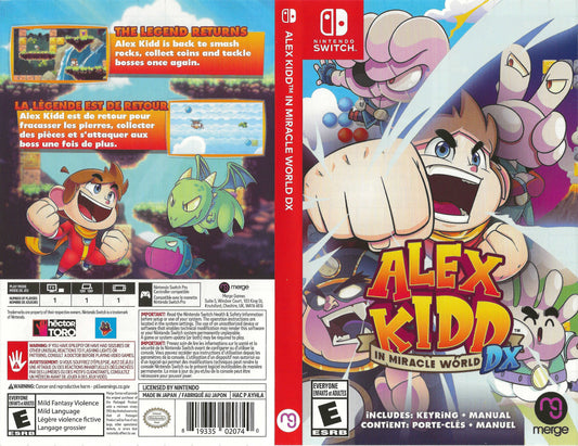 Alex Kidd in Miracle World DX