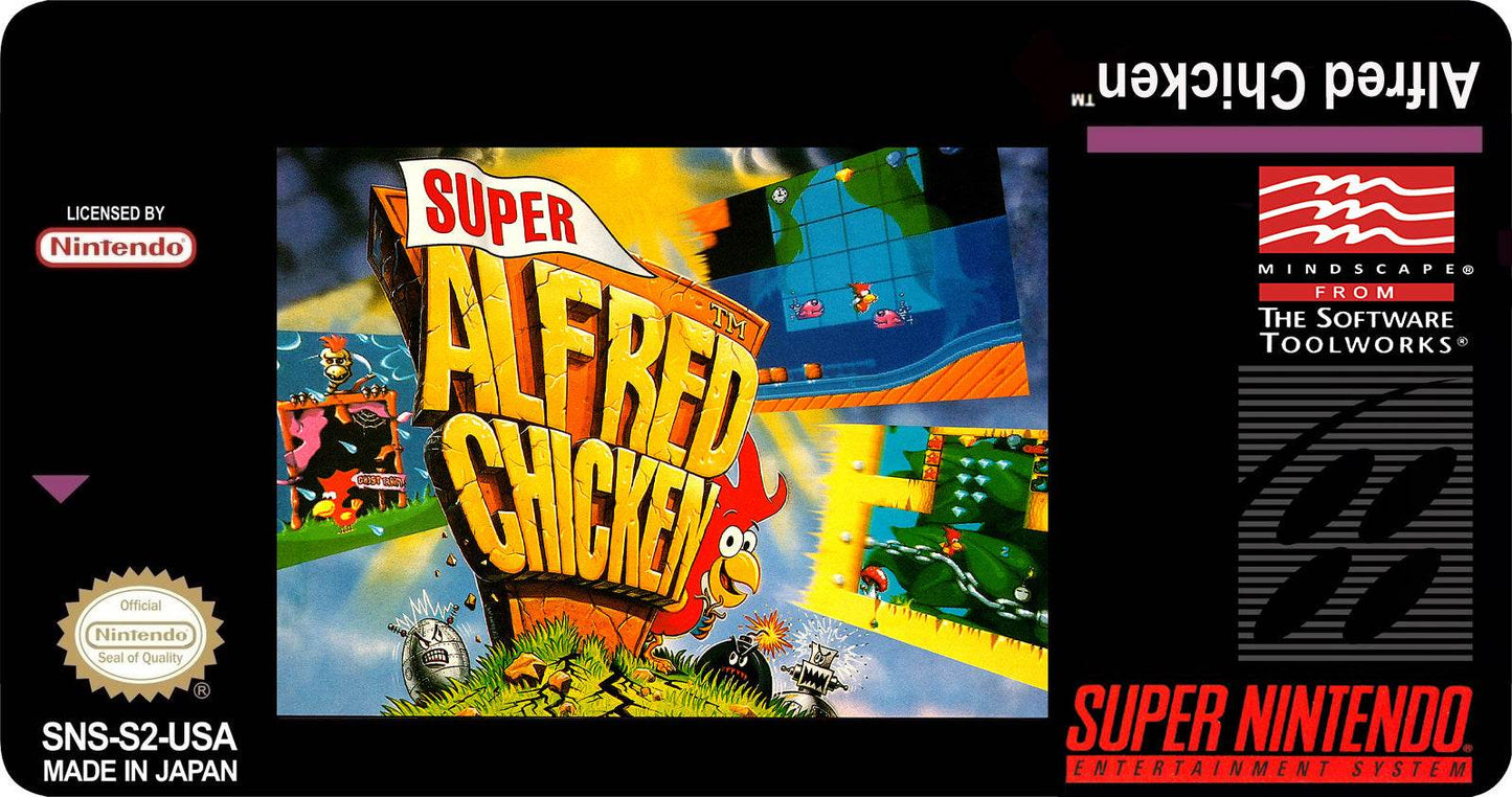 Alfred Chicken Cover Art - WOI Solutions