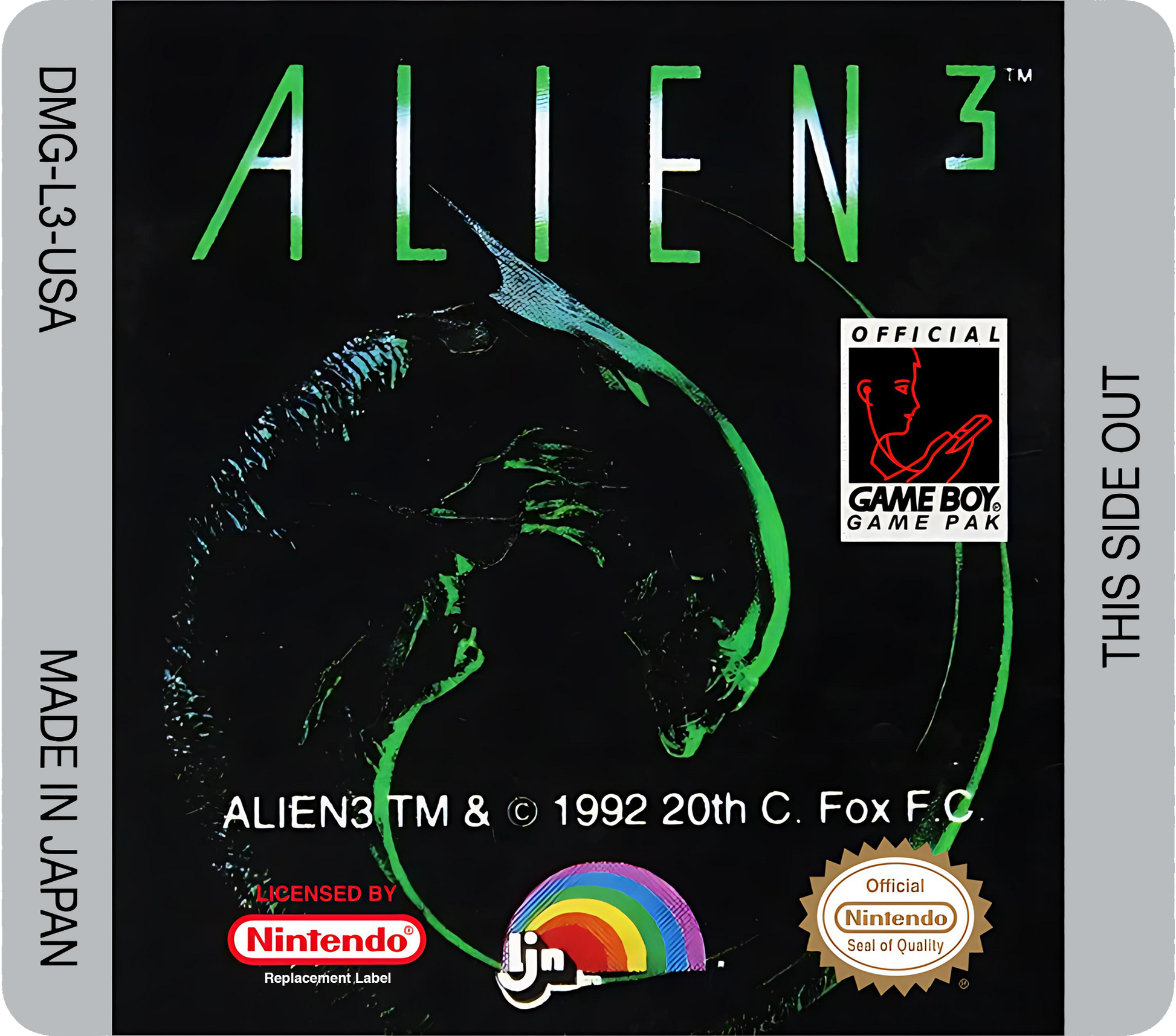 Alien 3 Cover Art - WOI Solutions