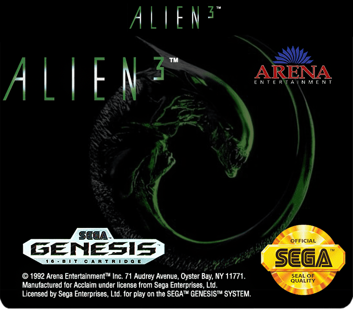 Alien 3 Cover Art - WOI Solutions