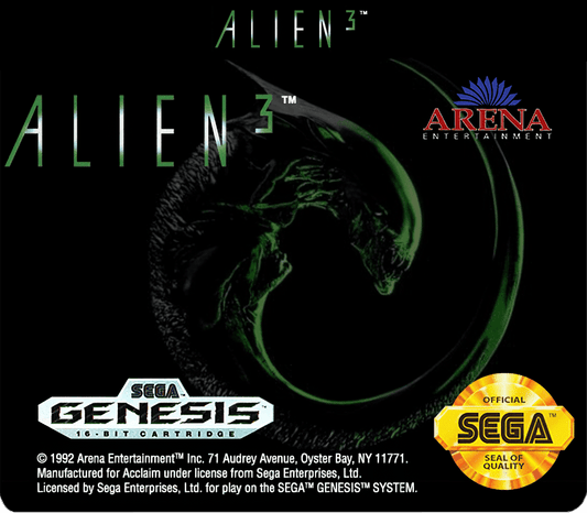 Alien 3 Cover Art - WOI Solutions