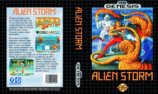 Alien Storm Cover Art - WOI Solutions