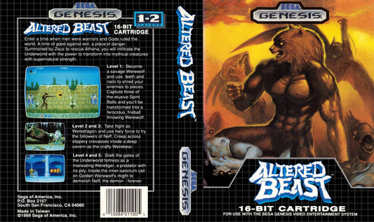 Altered Beast Cover Art - WOI Solutions