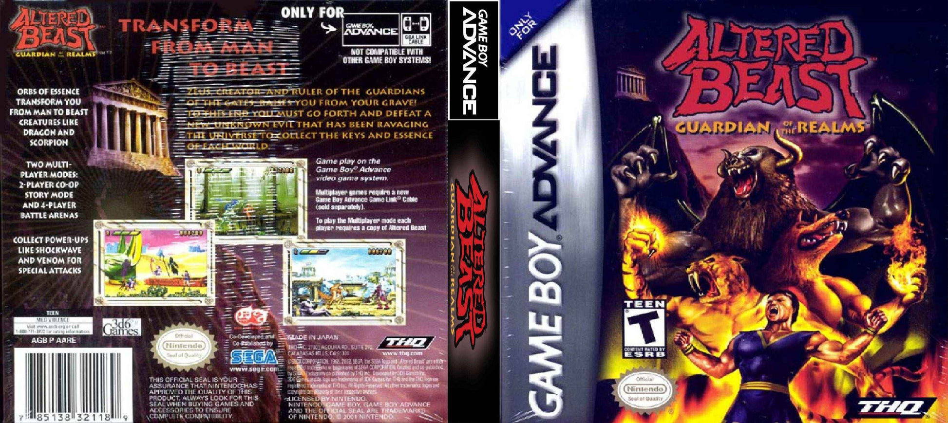 Altered Beast Cover Art - WOI Solutions