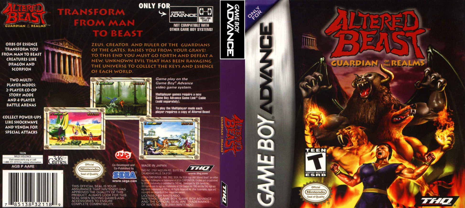 Altered Beast Cover Art - WOI Solutions