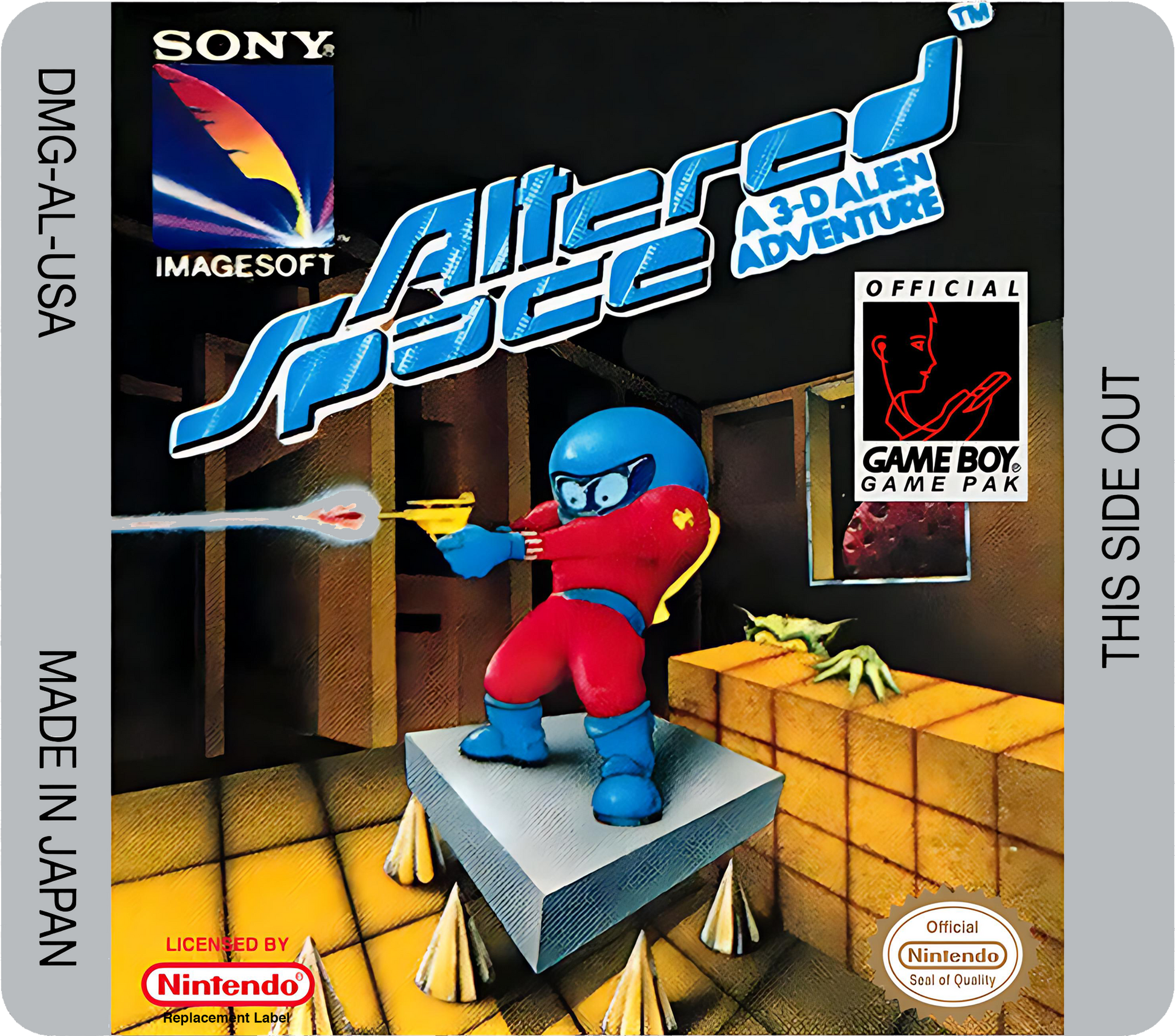 Altered Space - A 3-D Alien Adventure Cover Art - WOI Solutions