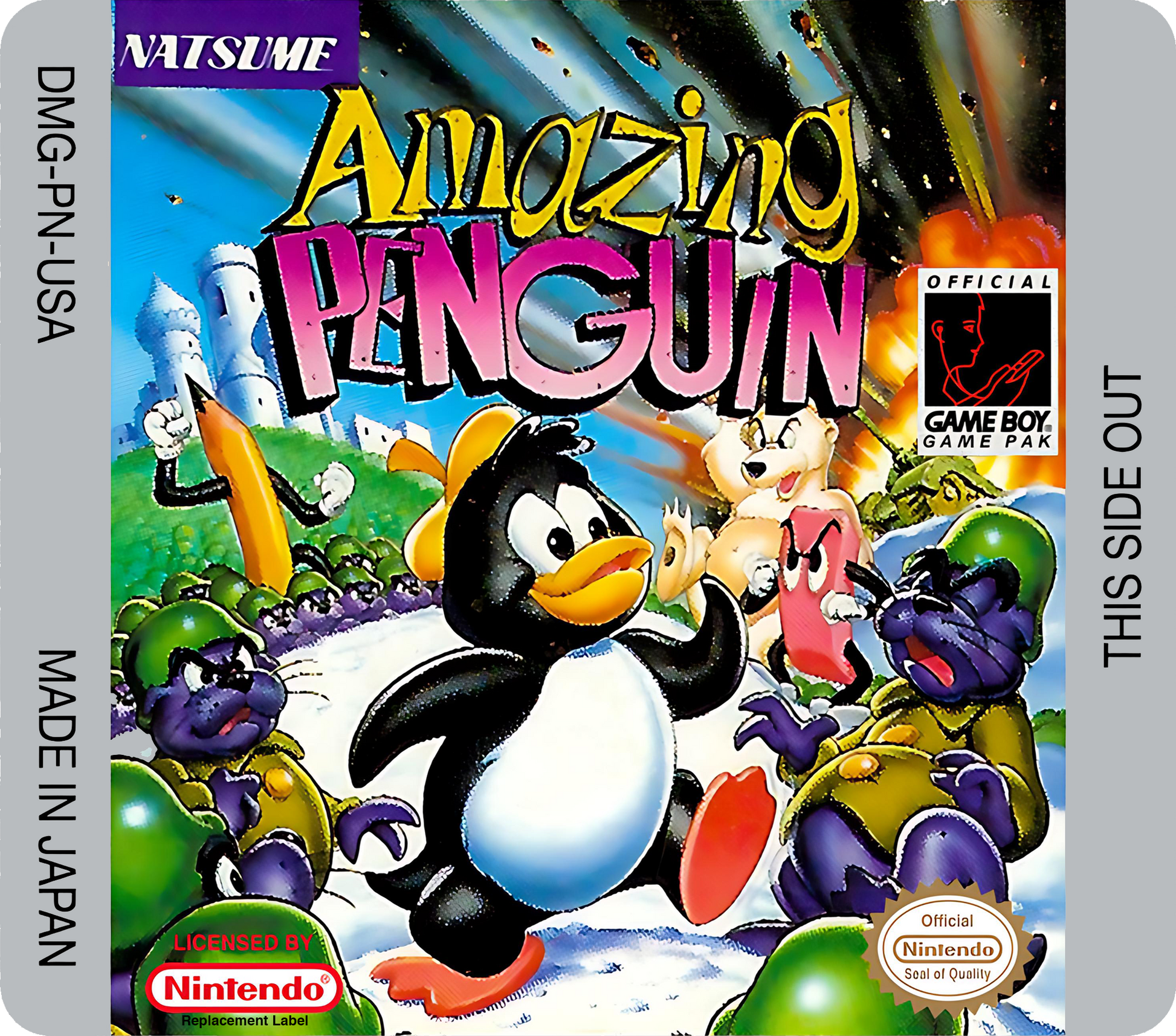 Amazing Penguin Cover Art - WOI Solutions