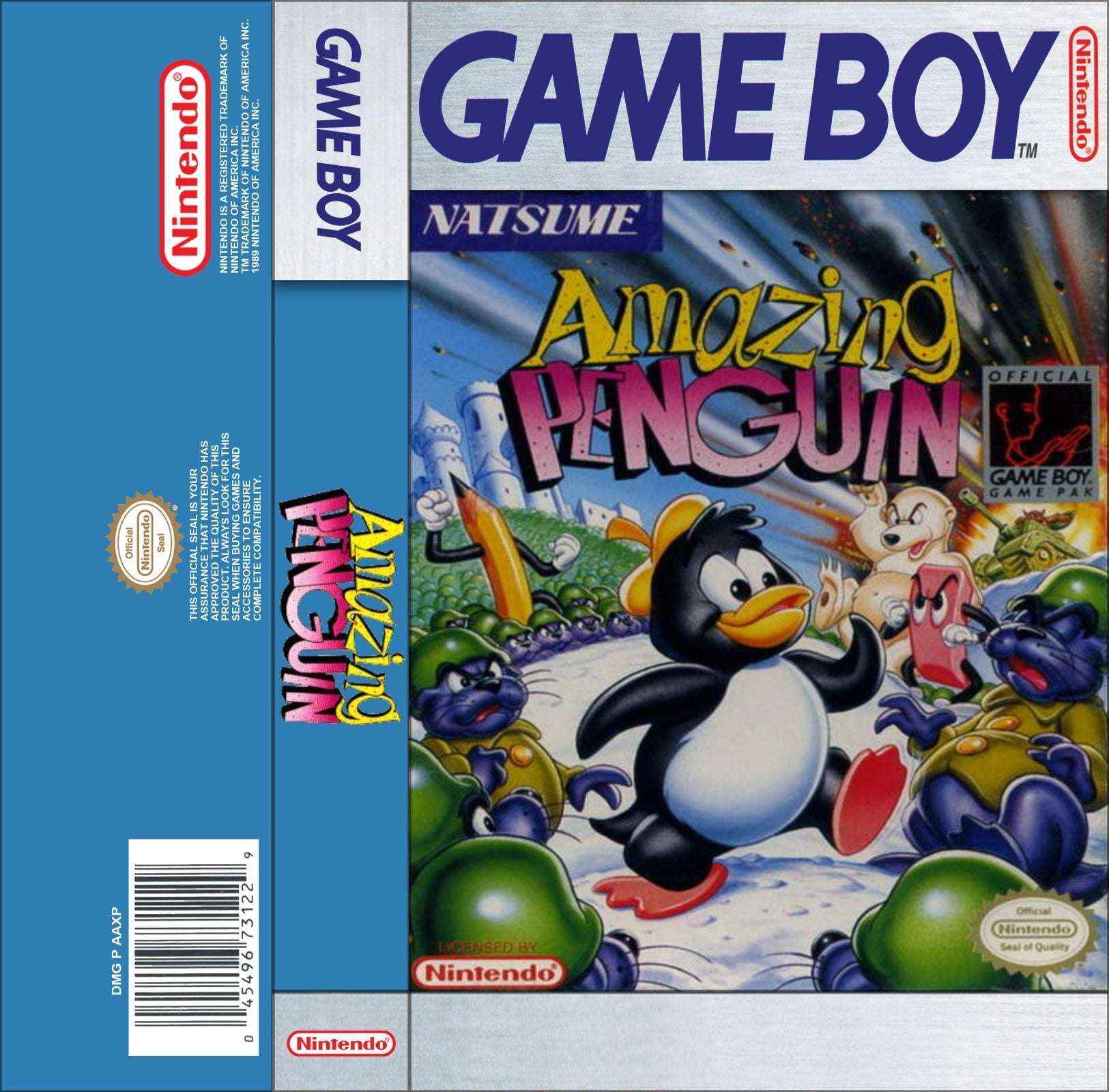 Amazing Penguin Cover Art - WOI Solutions