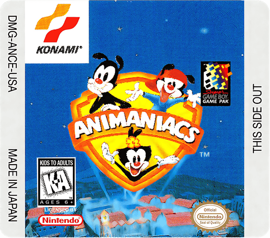 Animaniacs Cover Art - WOI Solutions