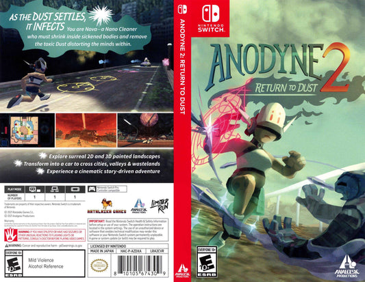 Anodyne 2 Return to Dust