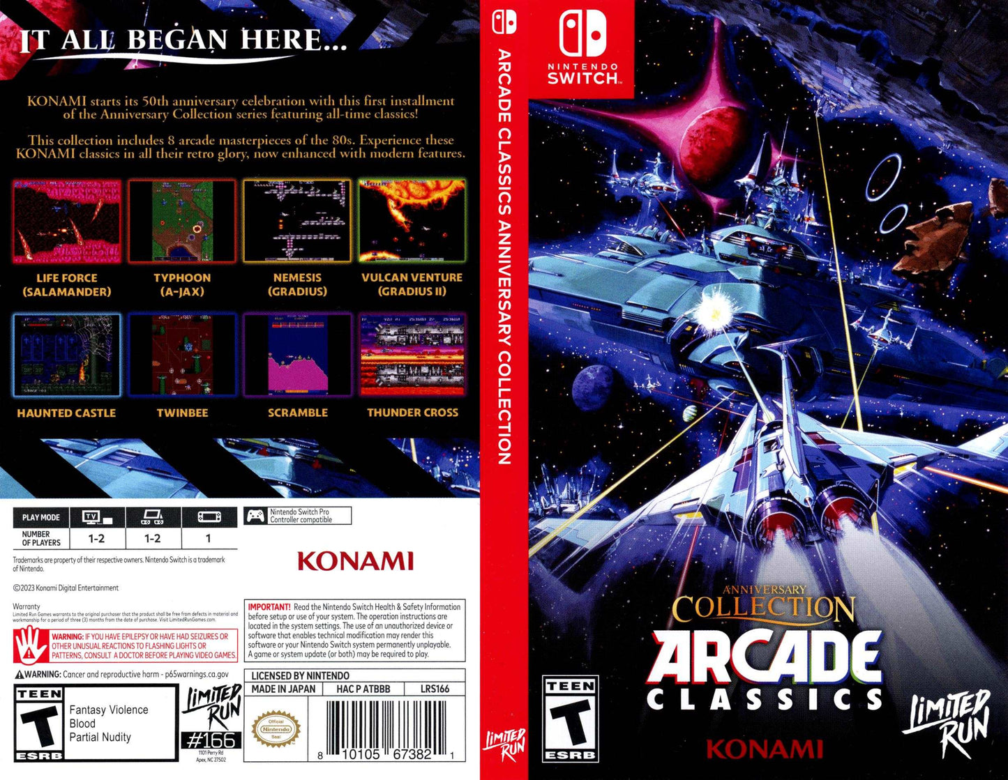 Arcade Classics Anniversary Collection