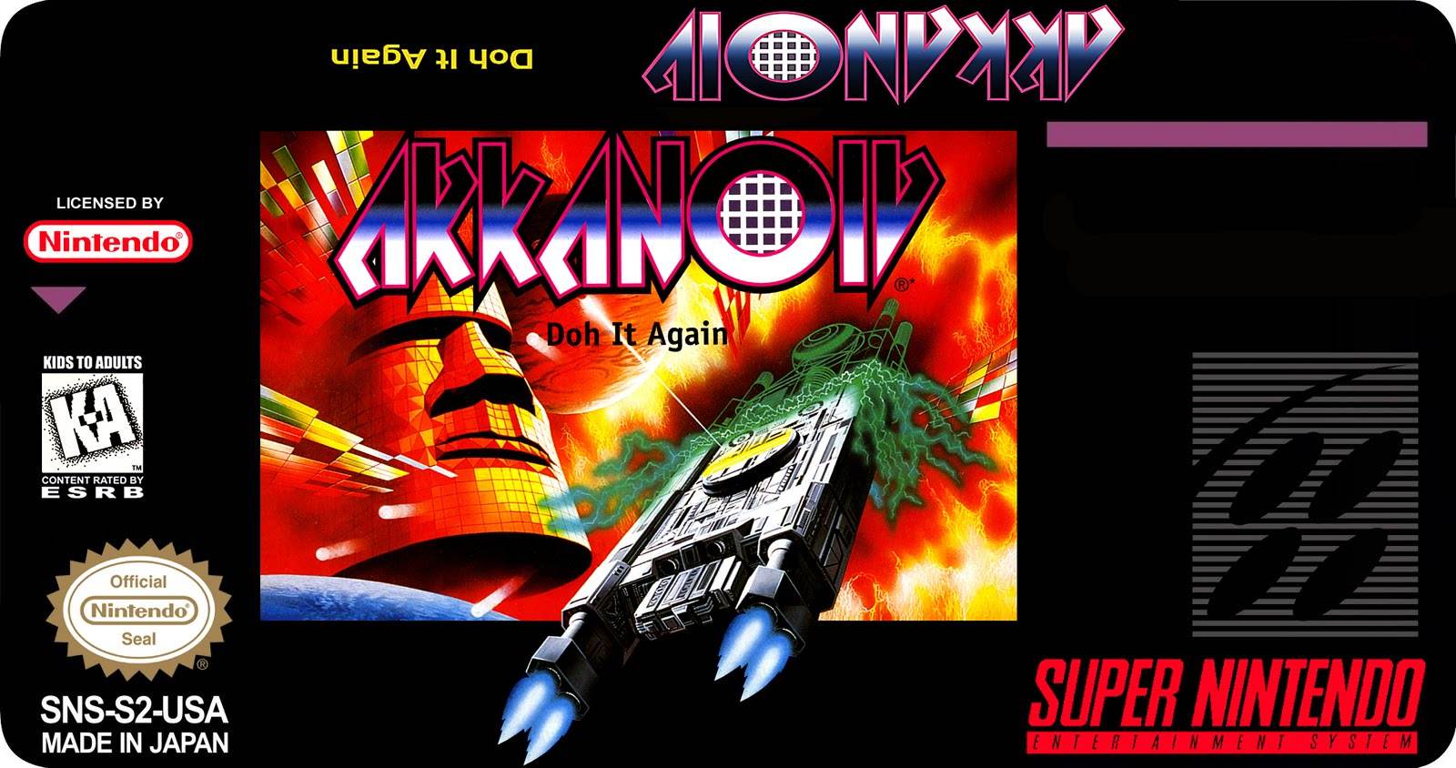Arkanoid Doh It Again Cover Art - WOI Solutions