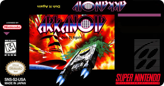 Arkanoid Doh It Again Cover Art - WOI Solutions