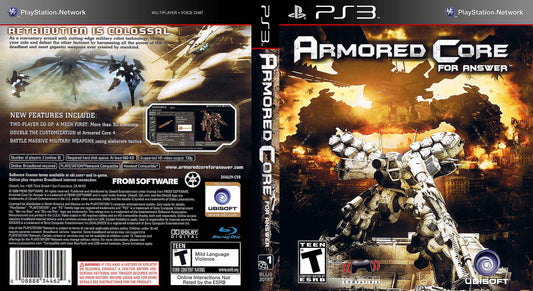 Armored Core For Answer