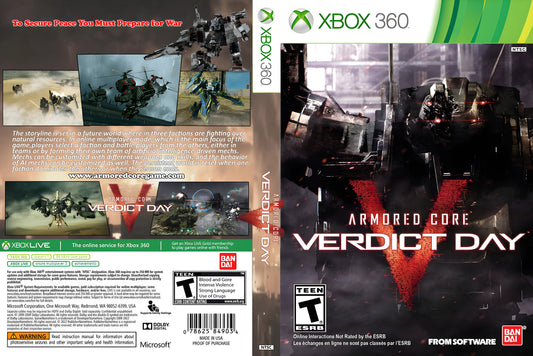 Armored Core Verdict Day