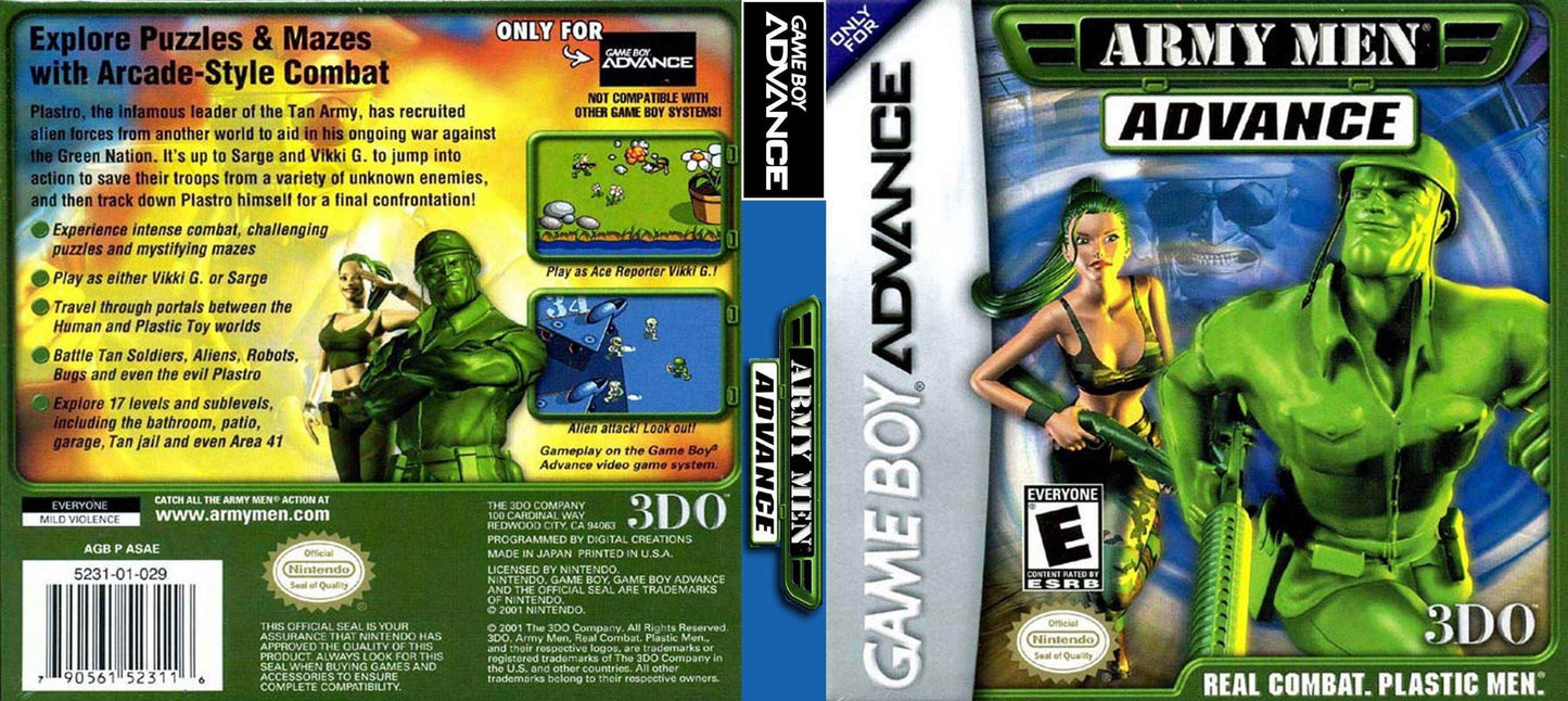 Army Men Advance Cover Art - WOI Solutions