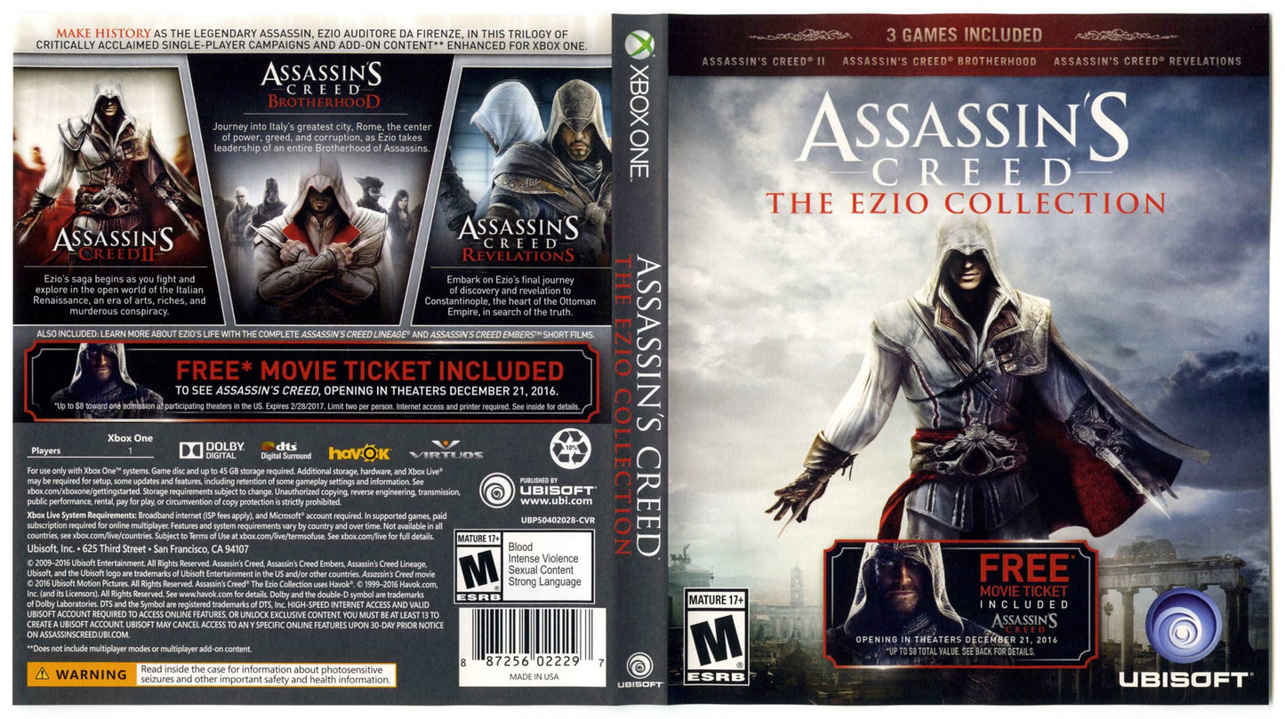 Assassin's Creed The Ezio Collection