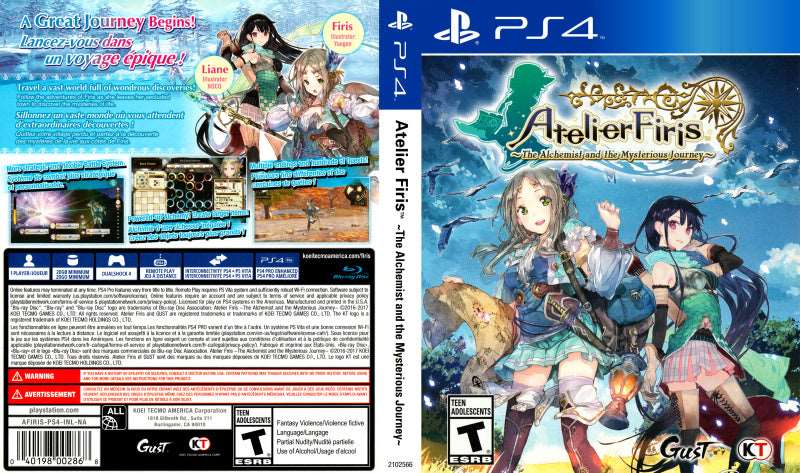 Atelier Firis The Alchemist and the Mysterious Journey