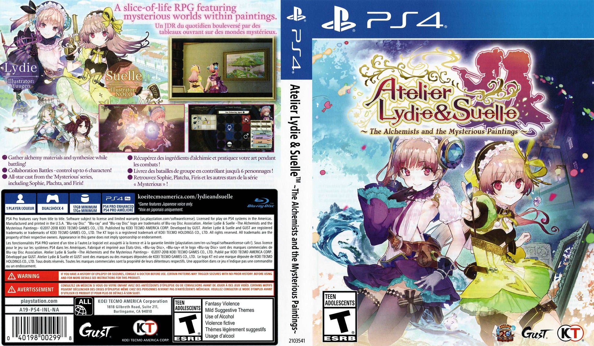 Atelier Lydie & Suelle The Alchemists and the Mysterious Paintings