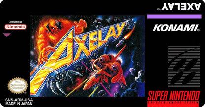 Axelay Cover Art - WOI Solutions