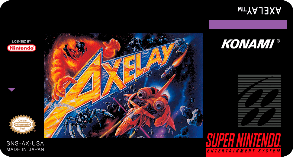 Axelay Cover Art - WOI Solutions