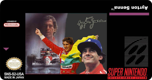 Ayrton Senna Cover Art - WOI Solutions