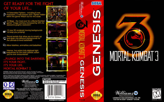Mortal Kombat 3 Cover Art - WOI Solutions