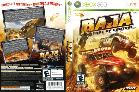 Baja Edge of Control