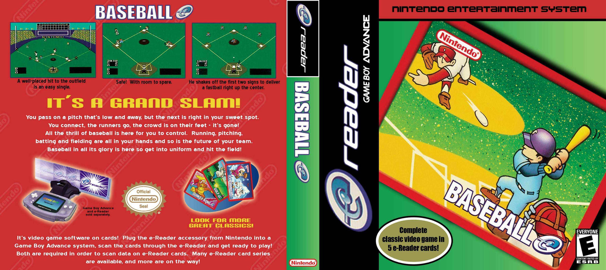 Baseball E-Reader Cover Art - WOI Solutions