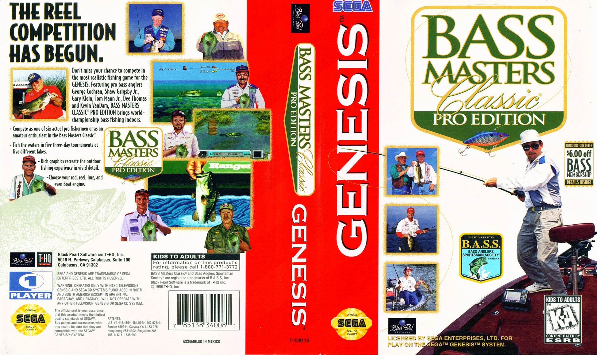 Bass Masters Classic Pro Edition Cover Art - WOI Solutions