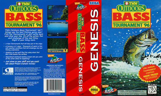 Bass Tournament '96 Cover Art - WOI Solutions