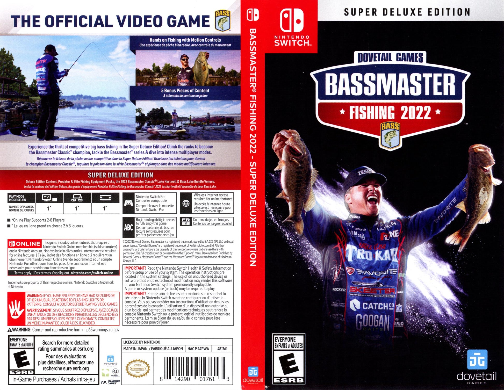 Bassmaster Fishing 2022 Super Deluxe Edition