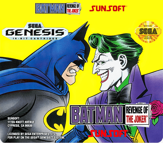 Batman - Revenge of the Joker Cover Art - WOI Solutions