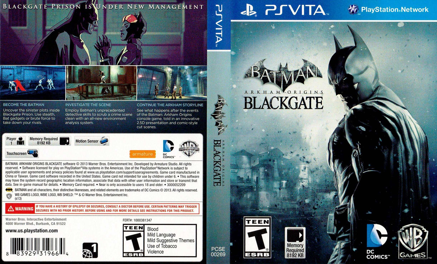 Batman Arkham Origins Blackgate