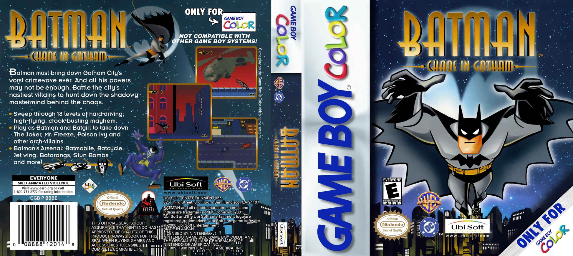 Batman Chaos in Gotham Cover Art - WOI Solutions