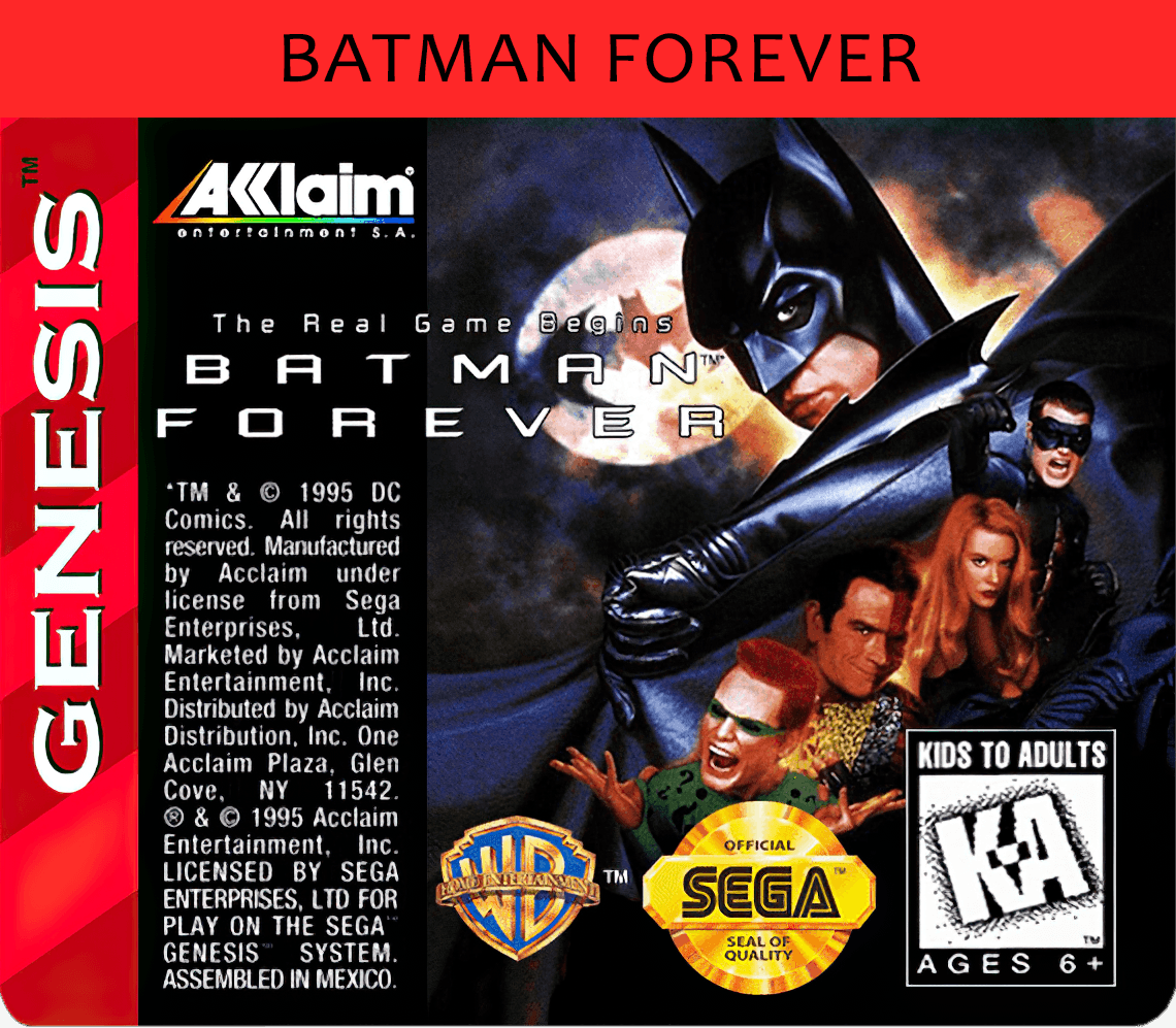 Batman Forever Cover Art - WOI Solutions
