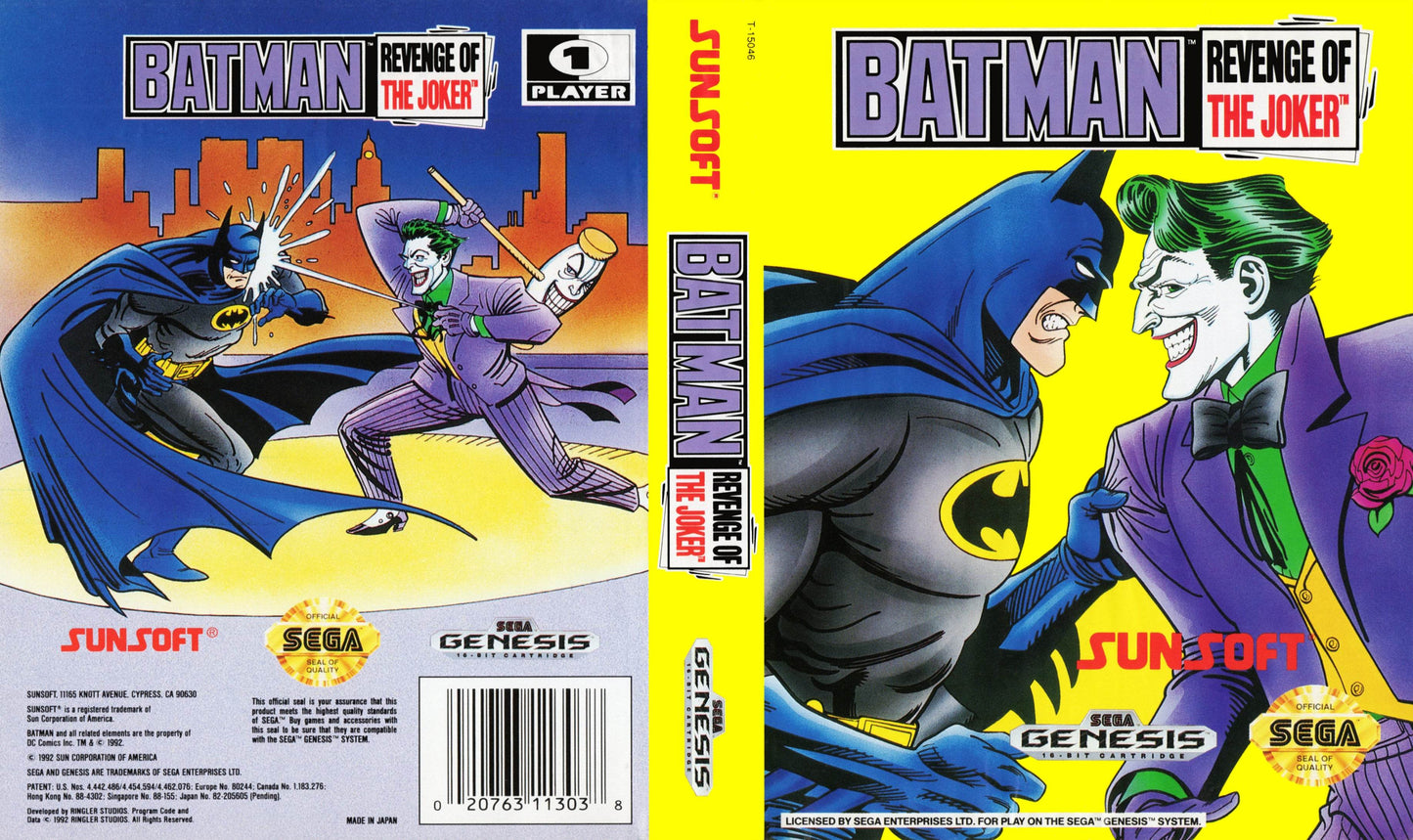 Batman Revenge of the Joker Cover Art - WOI Solutions