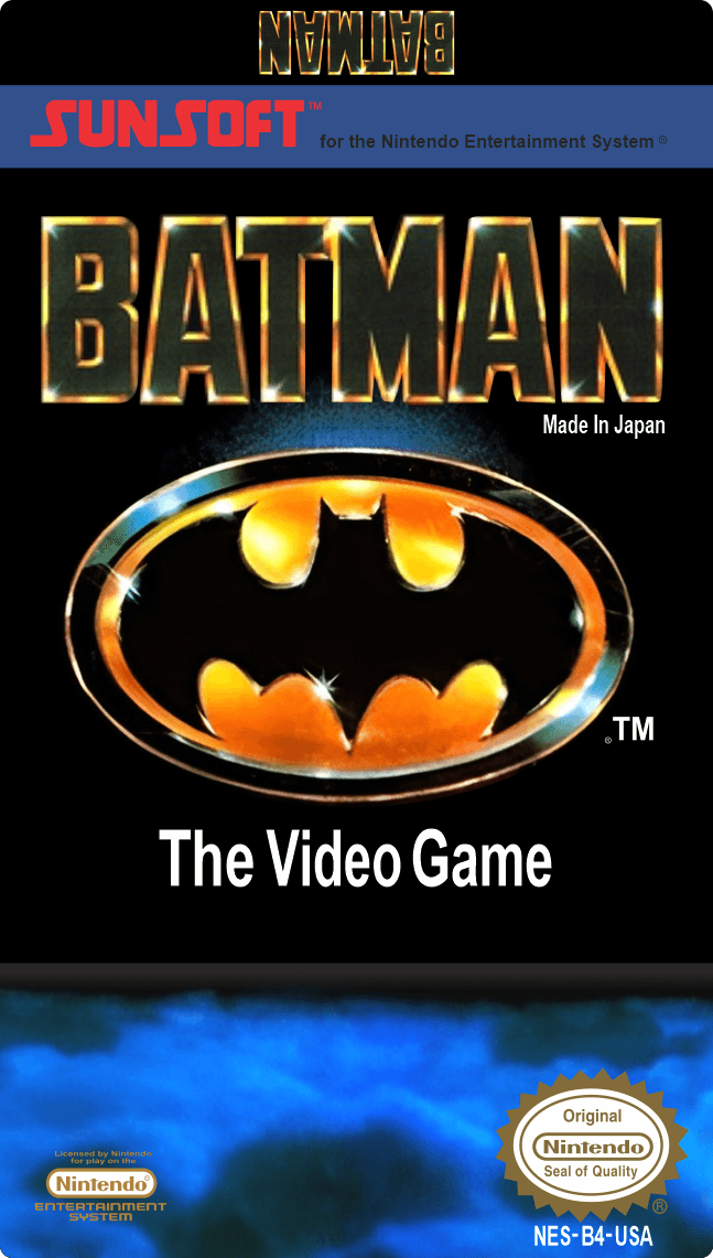 Batman The Video Game Cover Art - WOI Solutions