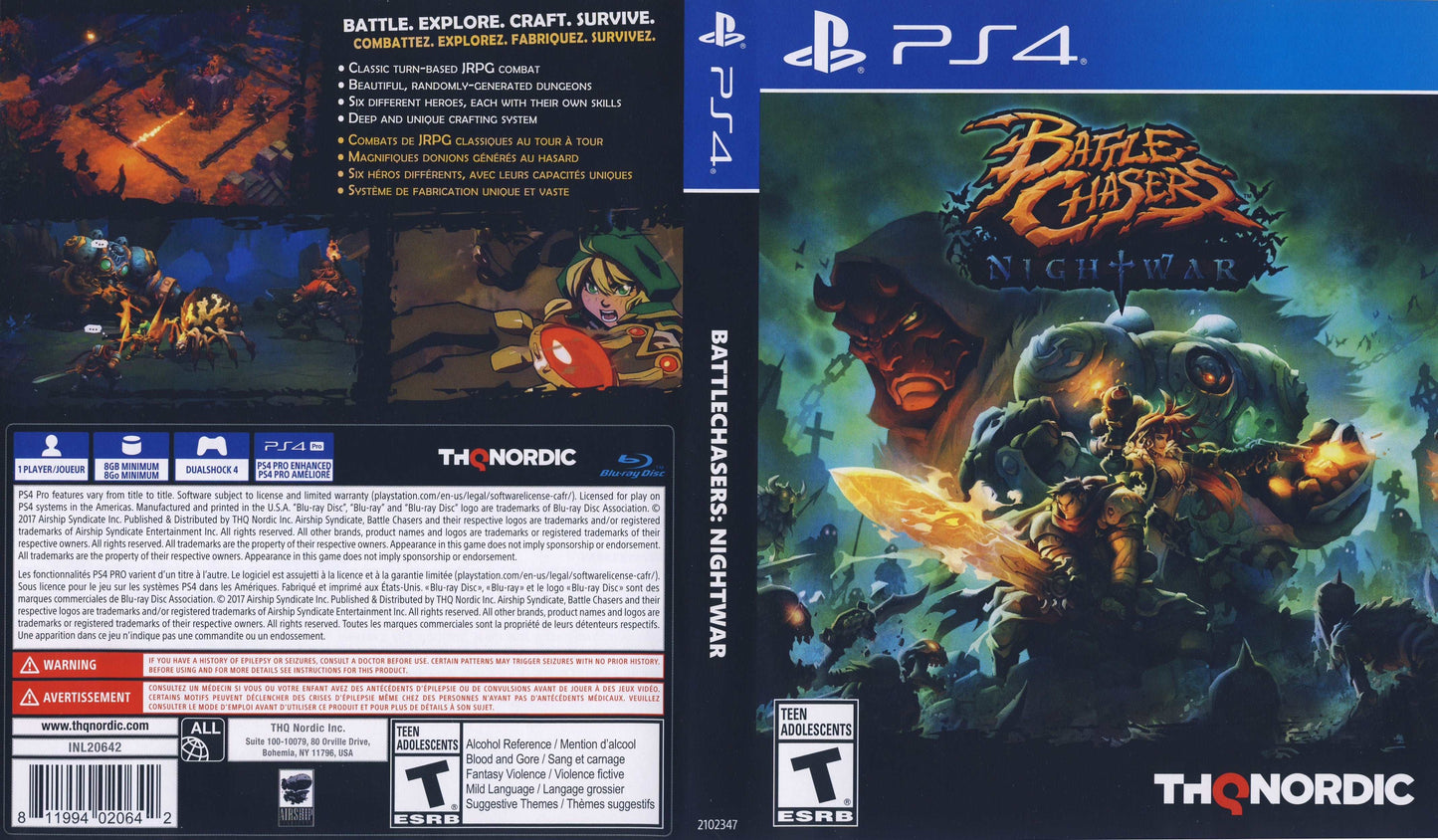 Battle Chasers Nightwar