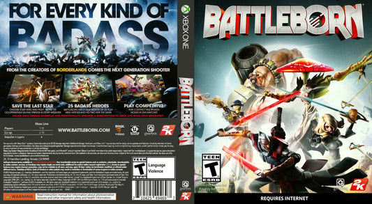 Battleborn Cover Art - WOI Solutions