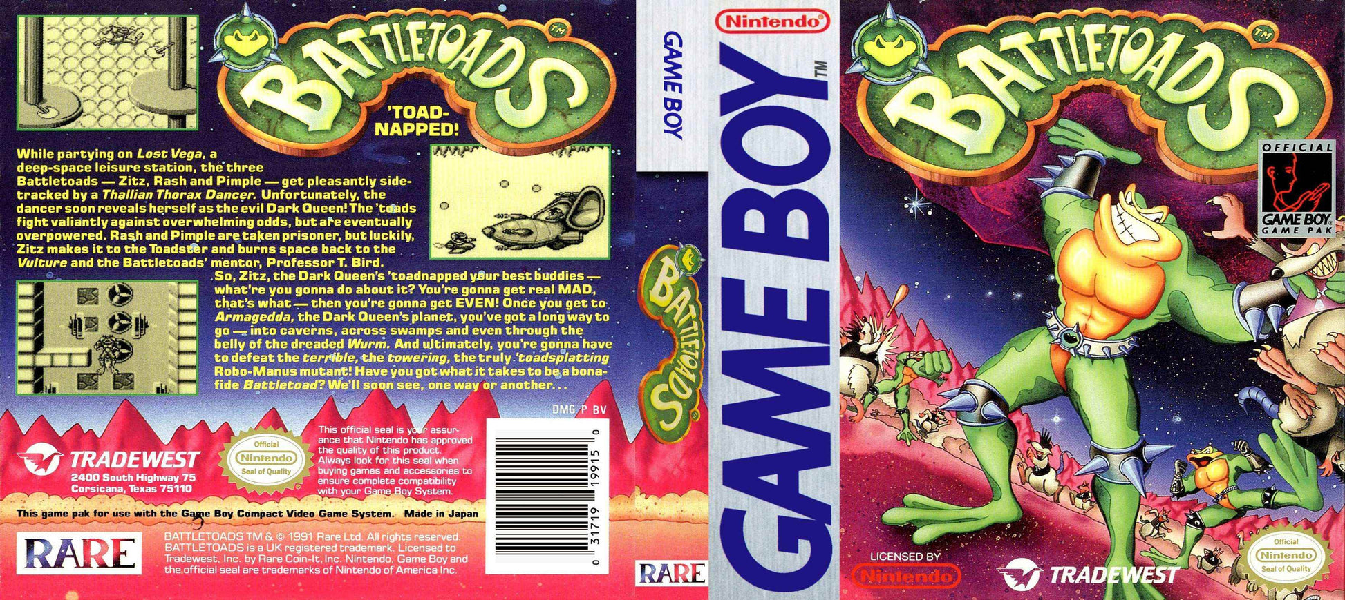 Battletoads Cover Art - WOI Solutions