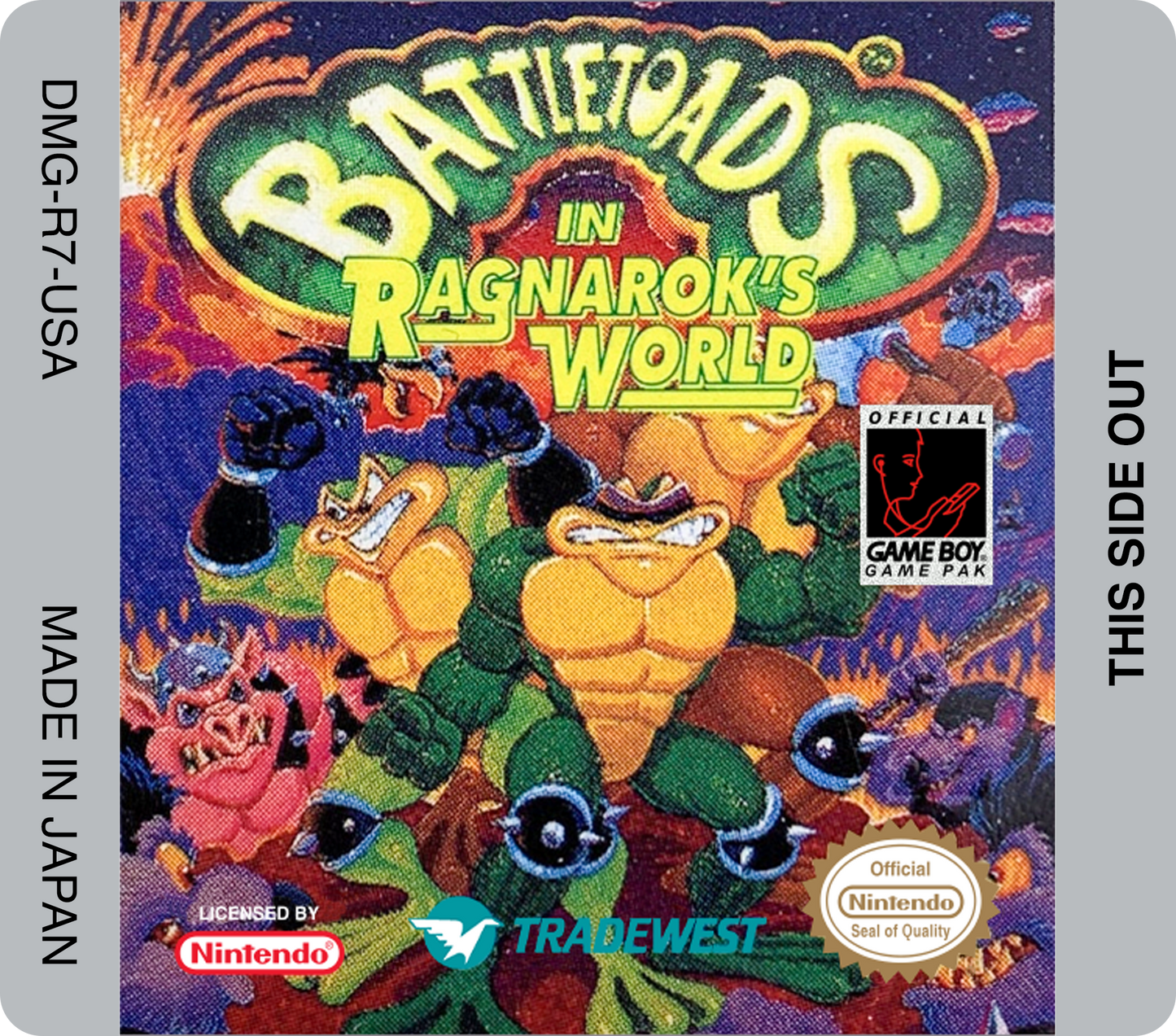 Battletoads in Ragnarok's World