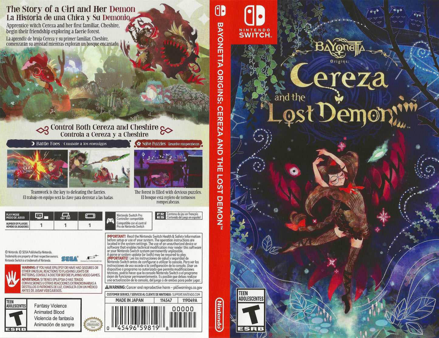 Bayonetta Origins Cereza and the Lost Demon